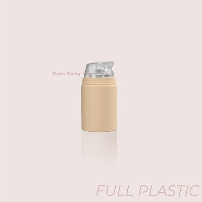 Makeup Plastic Airless Pump Bottles Round  GR605A/C/E/H/J/K/L/M Empty Cosmetic Bottles