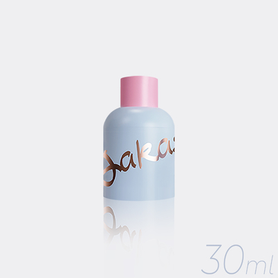 تمام پلاستیک گوشه گرد بطری بدون هوا 50ML 125ML GR605Q